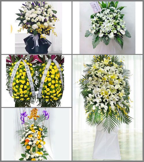 福建三明沙县夏茂镇后垅村白事花篮预定